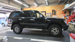 ランドクルーザー100 HELIXコスパプラン施工